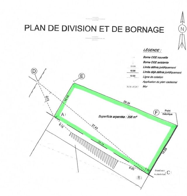 Afficher la photo en grand terrain à vendre - 358.0 m2 - VOUNEUIL SOUS BIARD - 86 - POITOU-CHARENTES - Century 21 L'Immobilière De Confiance